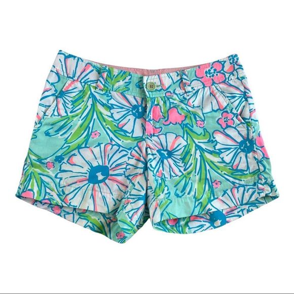 Lilly Pulitzer Callahan Shorts in "Splish Splash" - Picture 3 of 7